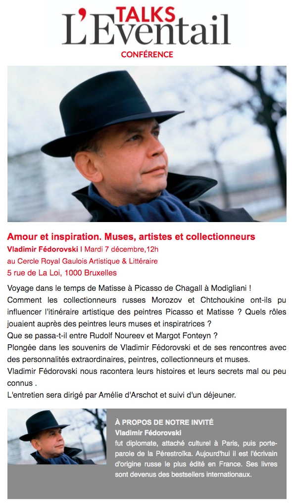 Amour et inspiration. Muses, artistes et collectionneurs.